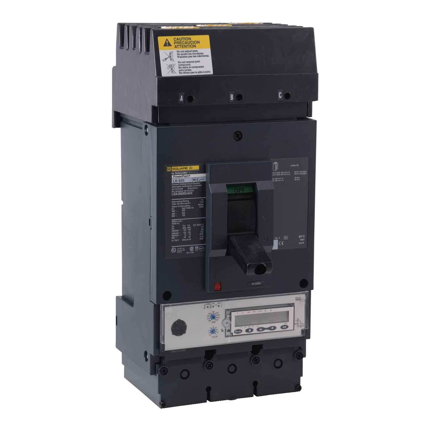 LLA36600U44X - Square D - Molded Case Circuit Breakers