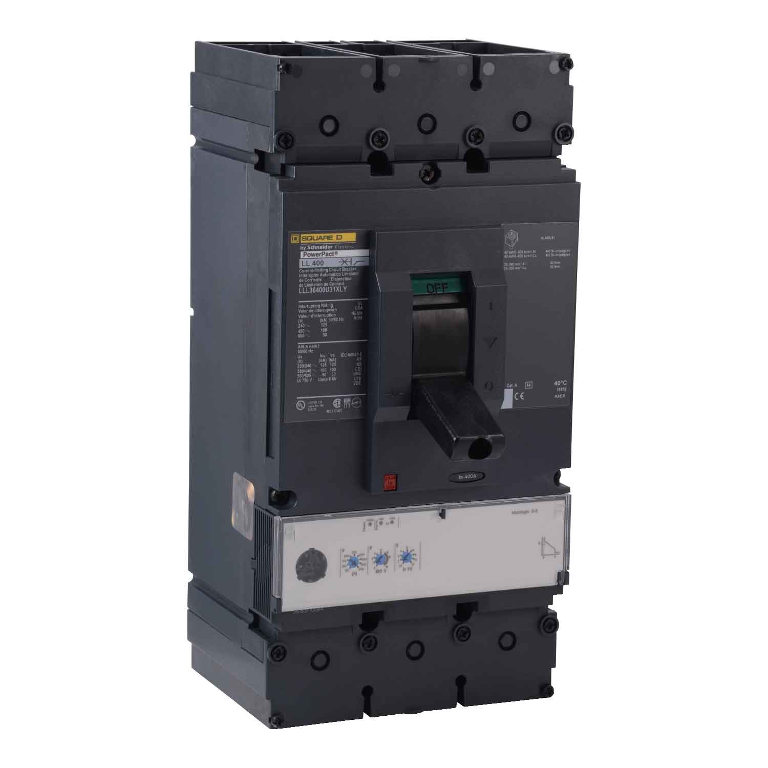 LLL36400U31X - Square D - Molded Case Circuit Breakers
