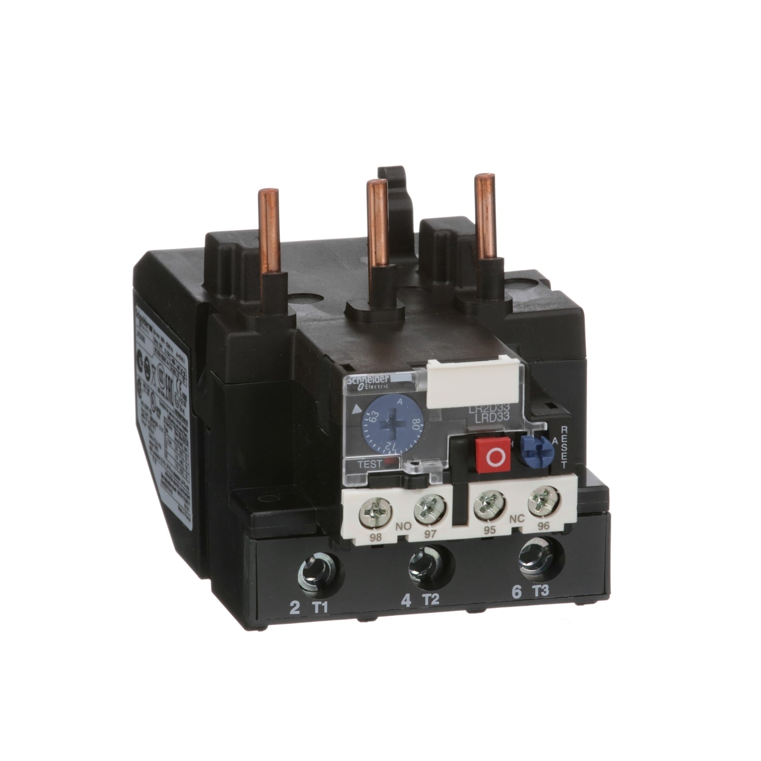 LRD3363 - Telemecanique 80 Amp Motor Starter Overload Relay
