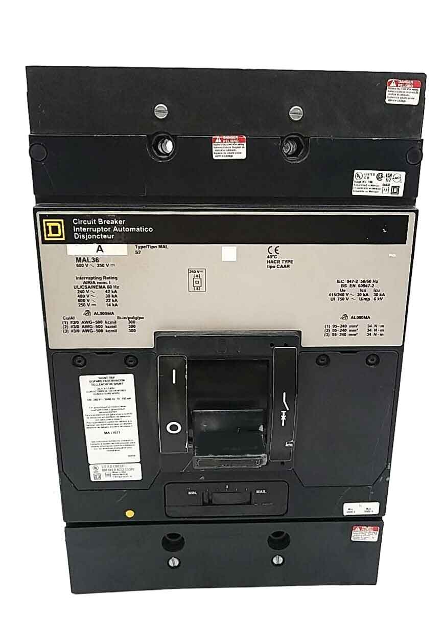 MAL36700 - Square D - Molded Case Circuit Breakers
