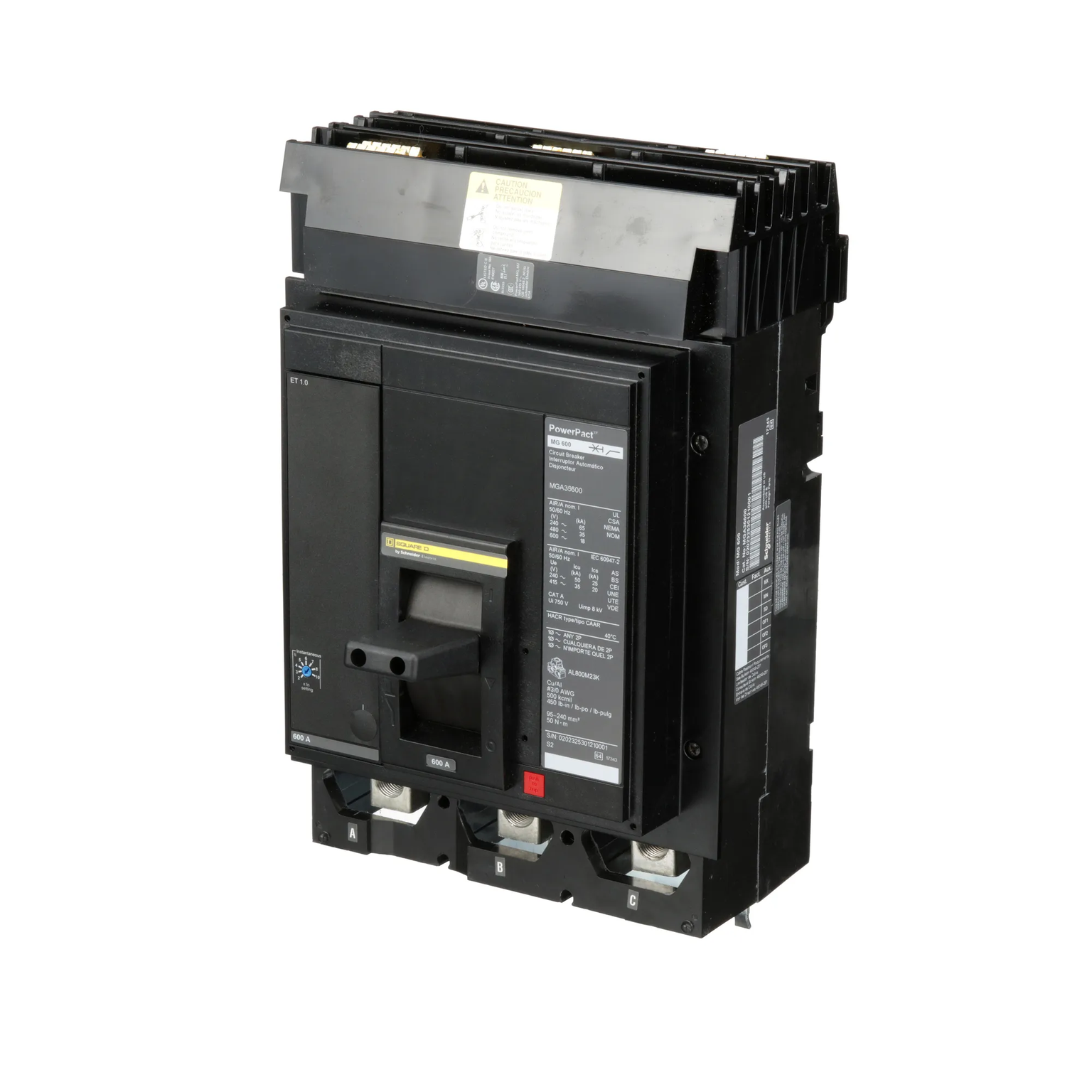 MGA36600 - Square D - Molded Case Circuit Breaker