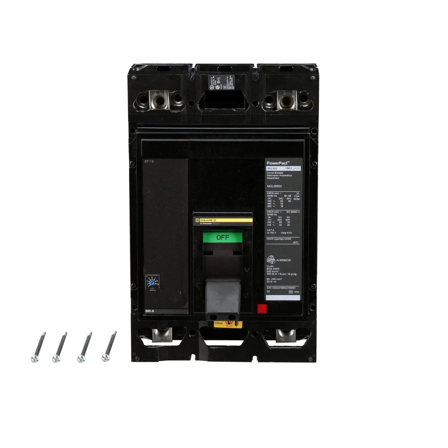 MGL26600 - Square D - Molded Case