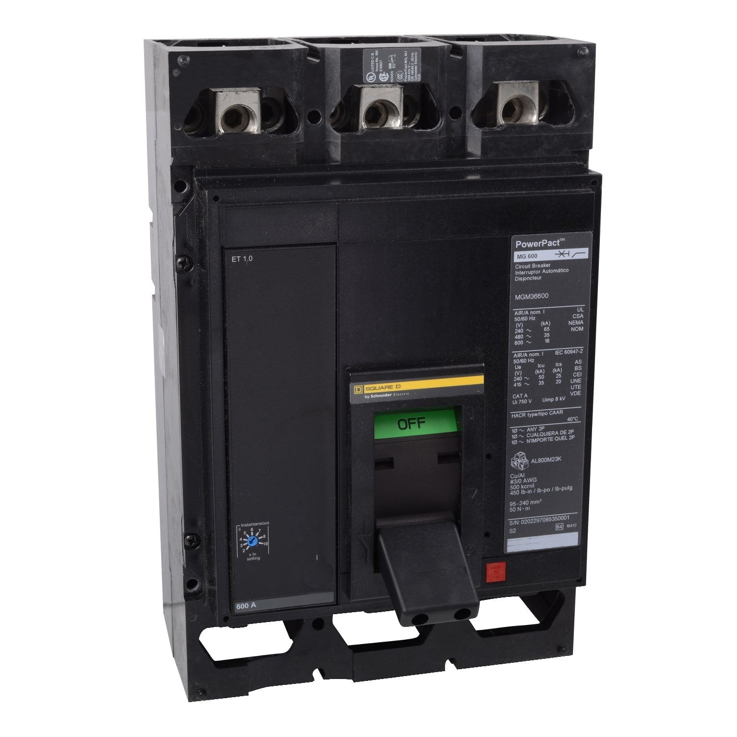 MJP36600 - Square D - Circuit Breakers
