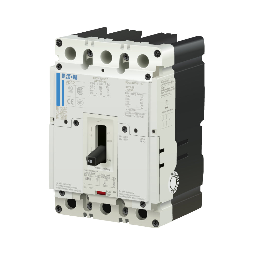 PDG23G0040TFFJ - Eaton - Molded Case Circuit Breaker
