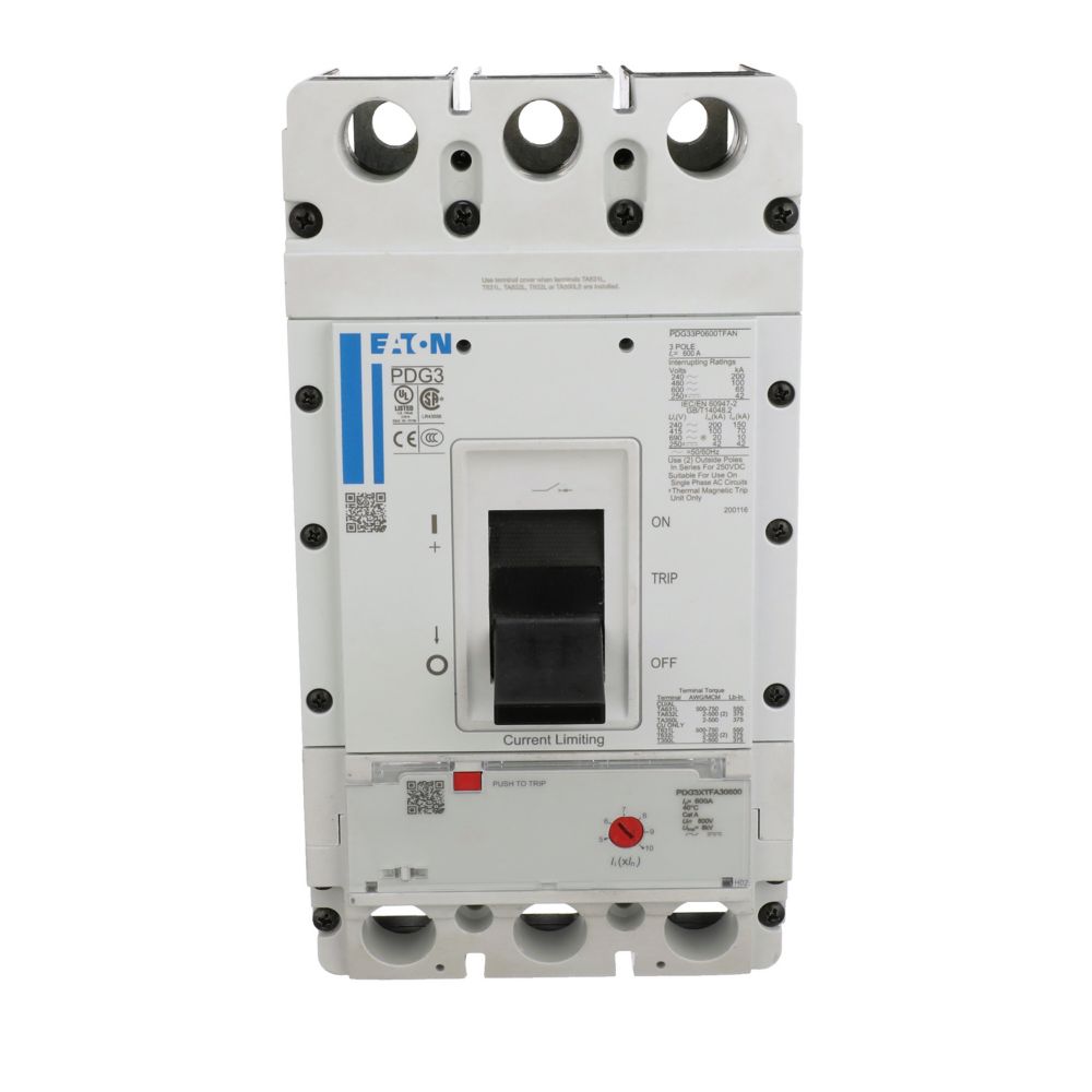 PDG33P0600TFAJ - Eaton - Molded Case Circuit Breakers