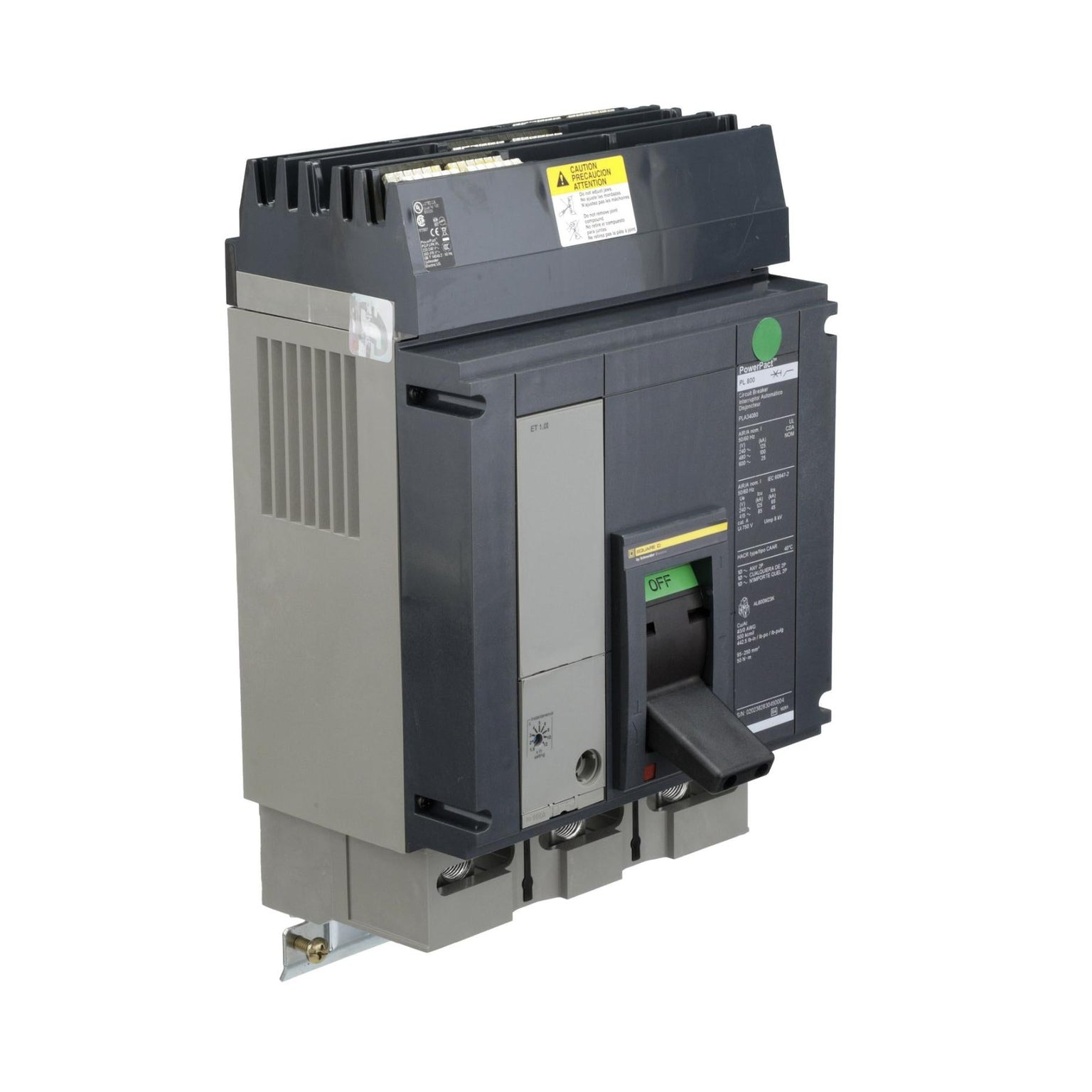 PLA34080 - Square D - Molded Case Circuit Breakers