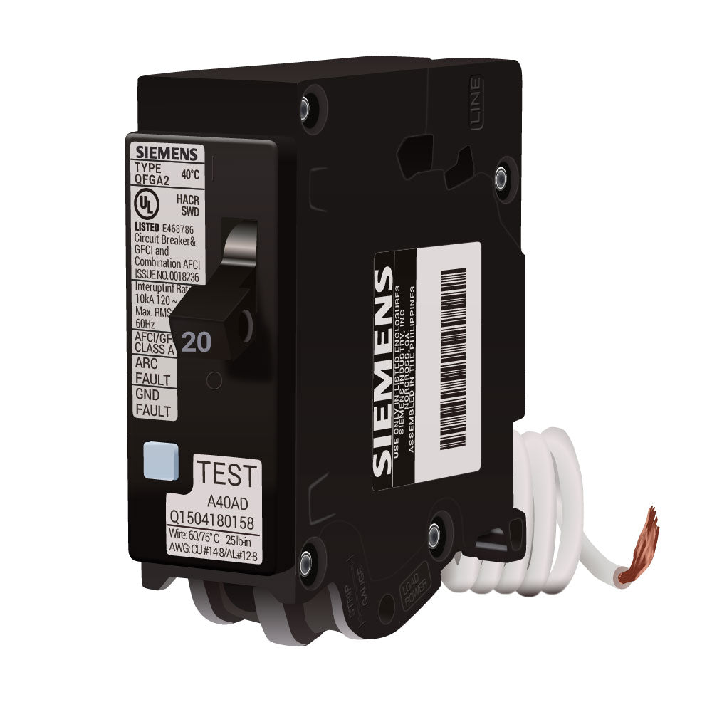 Q120DF - Siemens - Dual Function Circuit Breaker