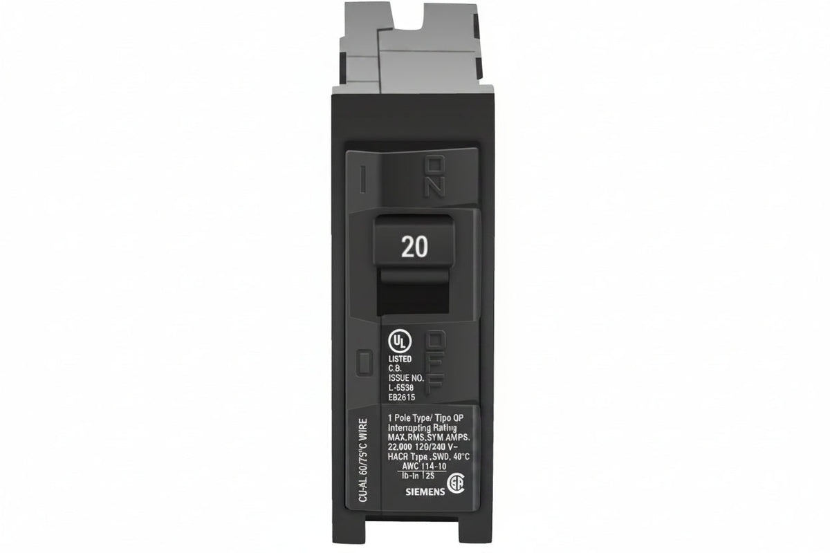 Q120 - Siemens - 20 Amp Circuit Breaker