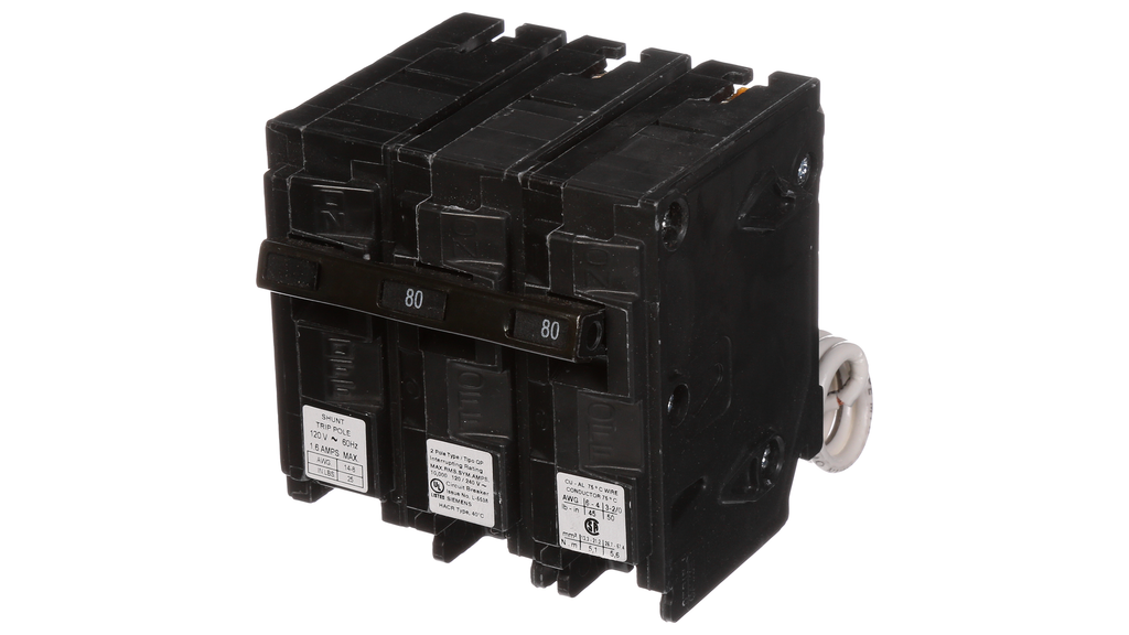 Q28000S01 - Siemens - 80 Amp Molded Case Circuit Breaker