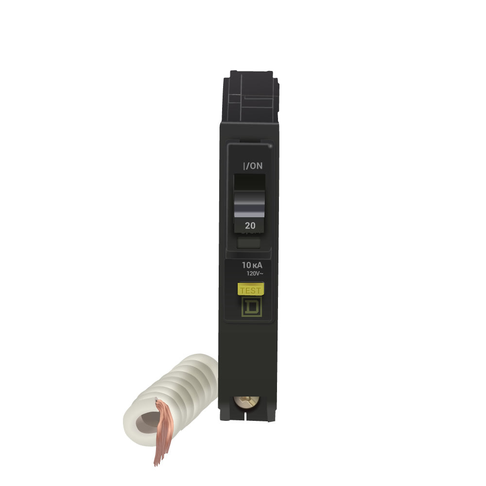 QO120GFI - Square D - 20 Amp GFCI Circuit Breaker