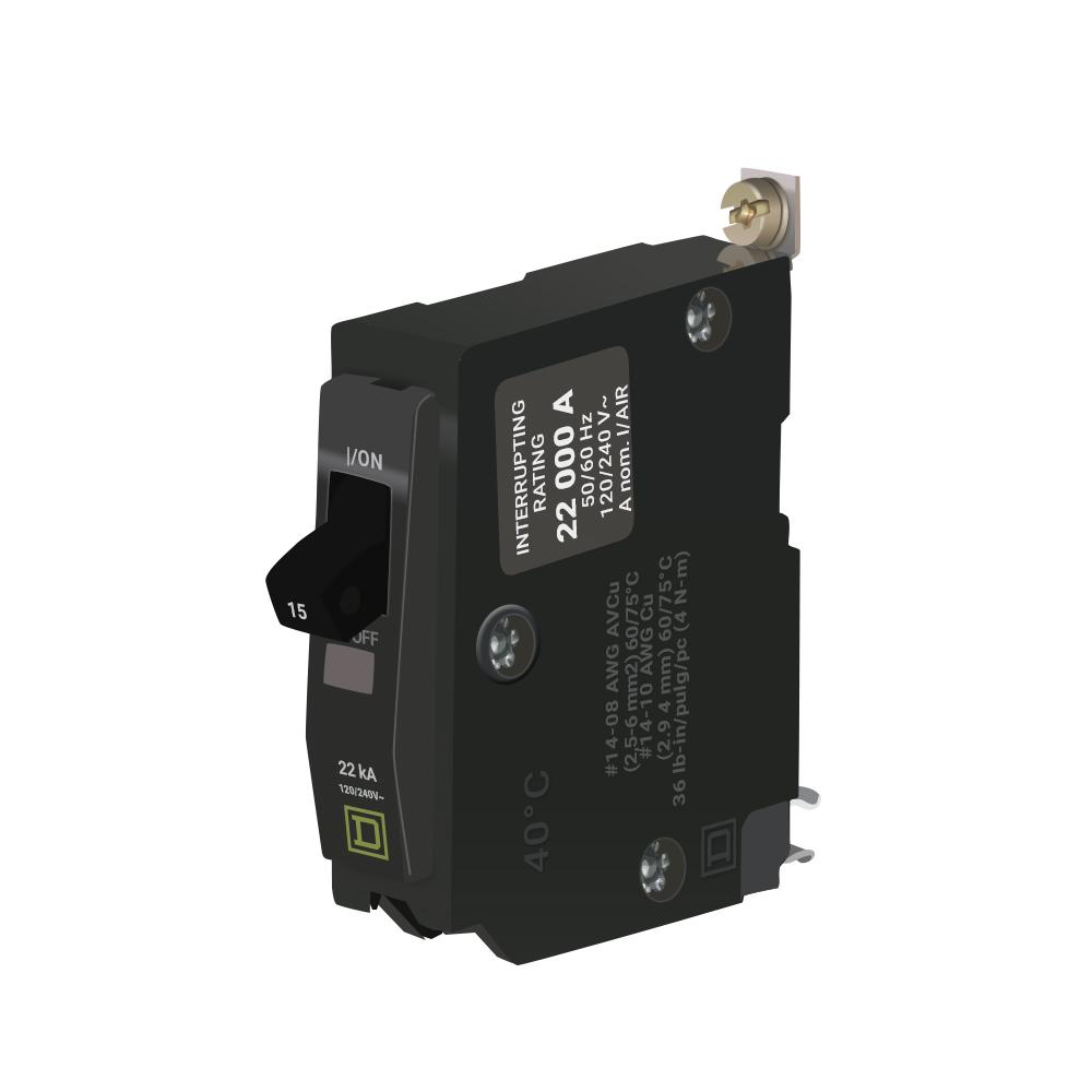 QOB115VH - Square D - 15 Amp 22kA Circuit Breaker