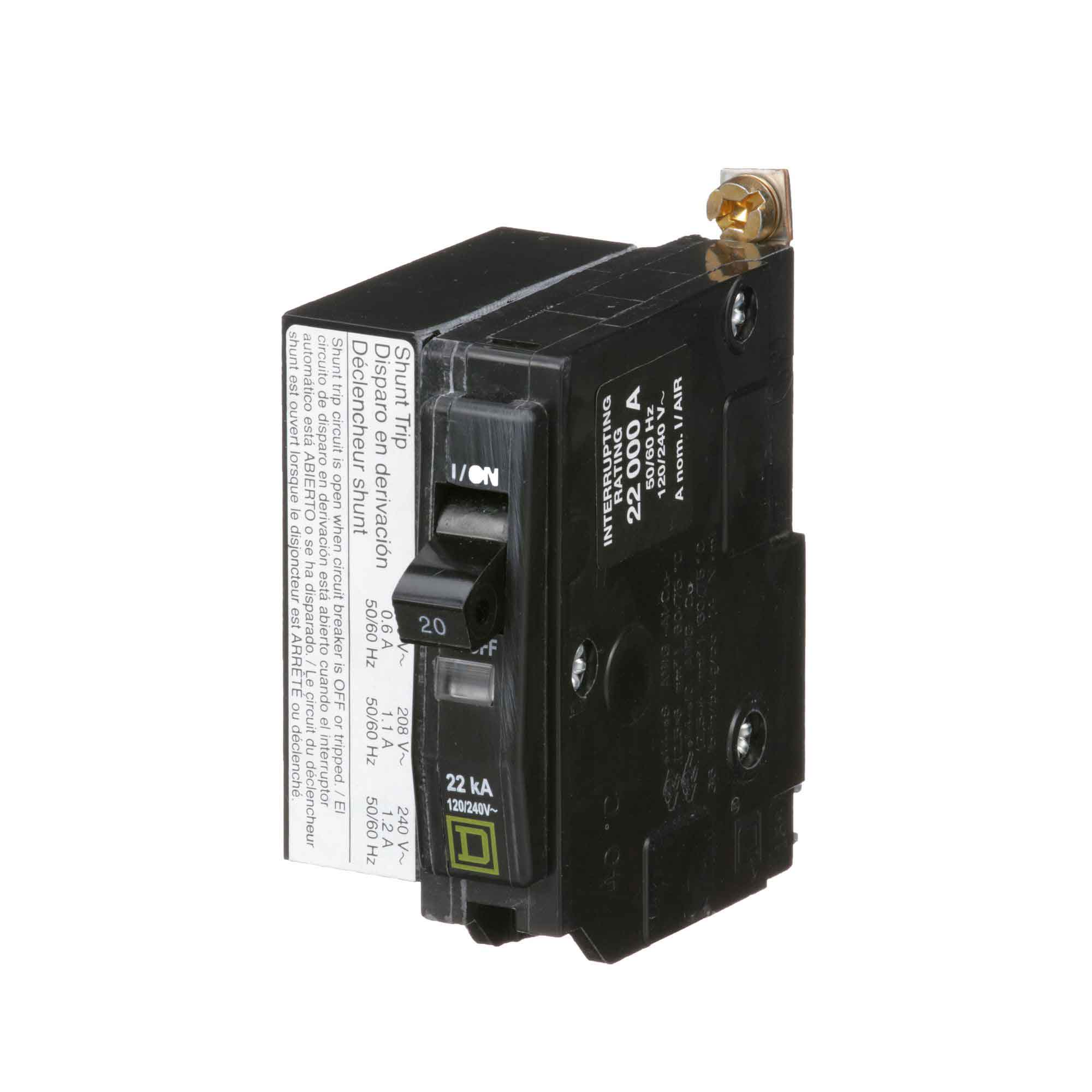 B.D SHOT100 2個 QOB120VH1021 - Square D - Molded Case Circuit Breakers