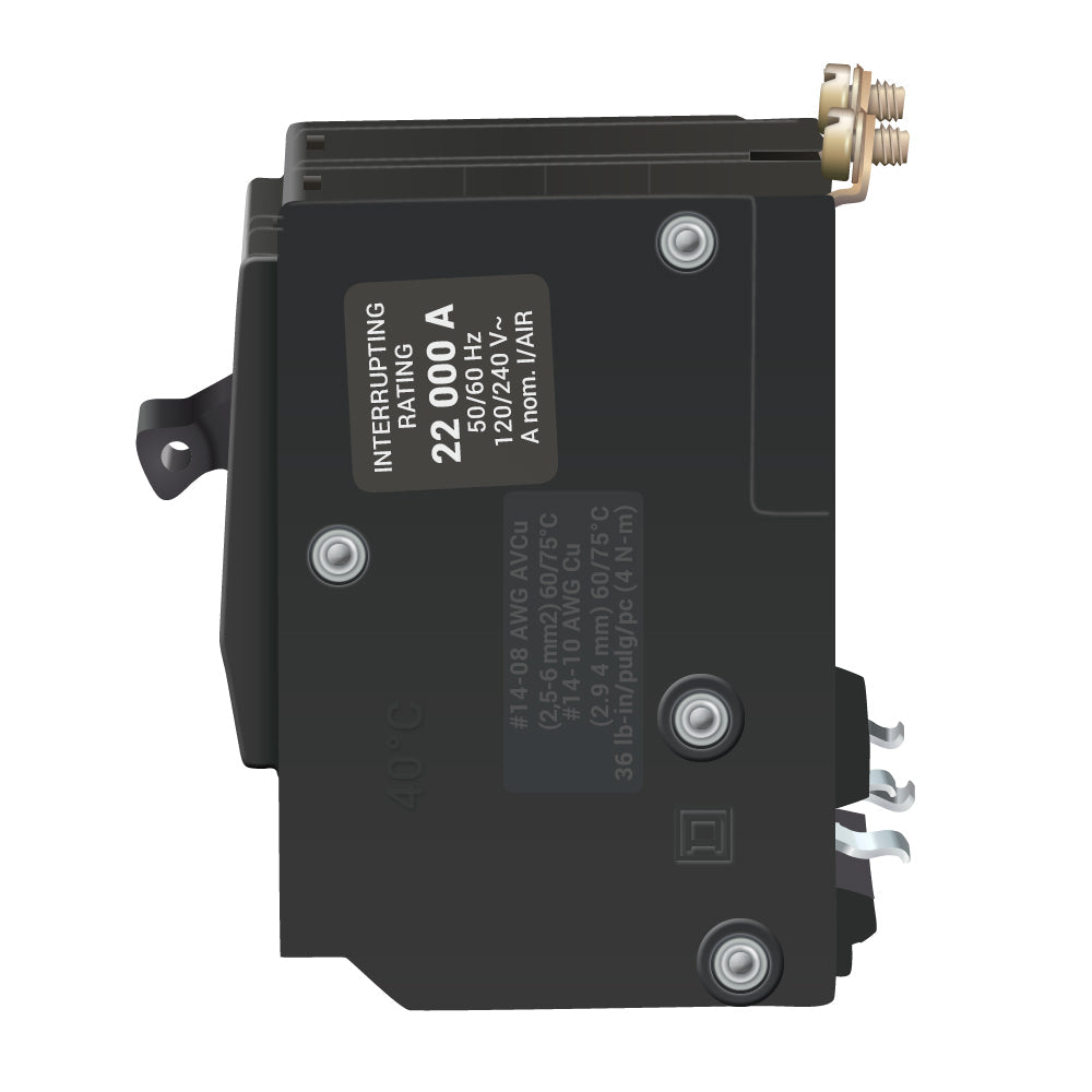 thumbnail image 2 of Schneider Electric QOB250VH 50-Amp Circuit Breaker - 240V Molded Case 2 of 13