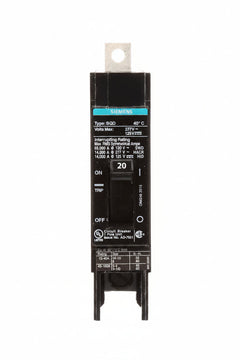 BQD120 - Siemens 20 Amp 1 Pole 277 Volt Bolt On Molded Case Circuit Breaker
