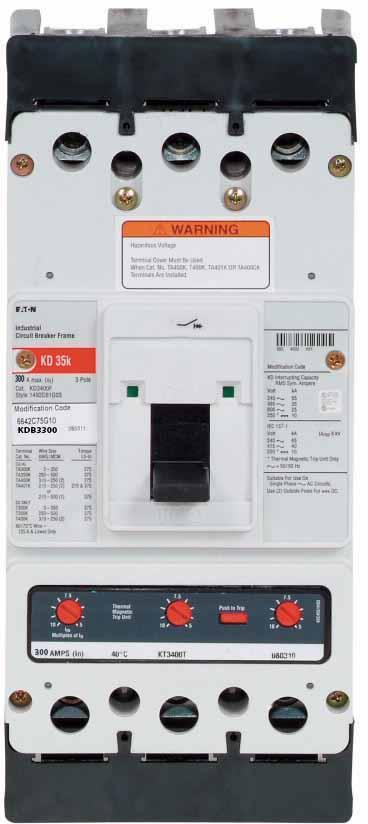 Kd3300 KDB3300X - Eaton - Molded Case Circuit Breaker – SimplyBreakers.com