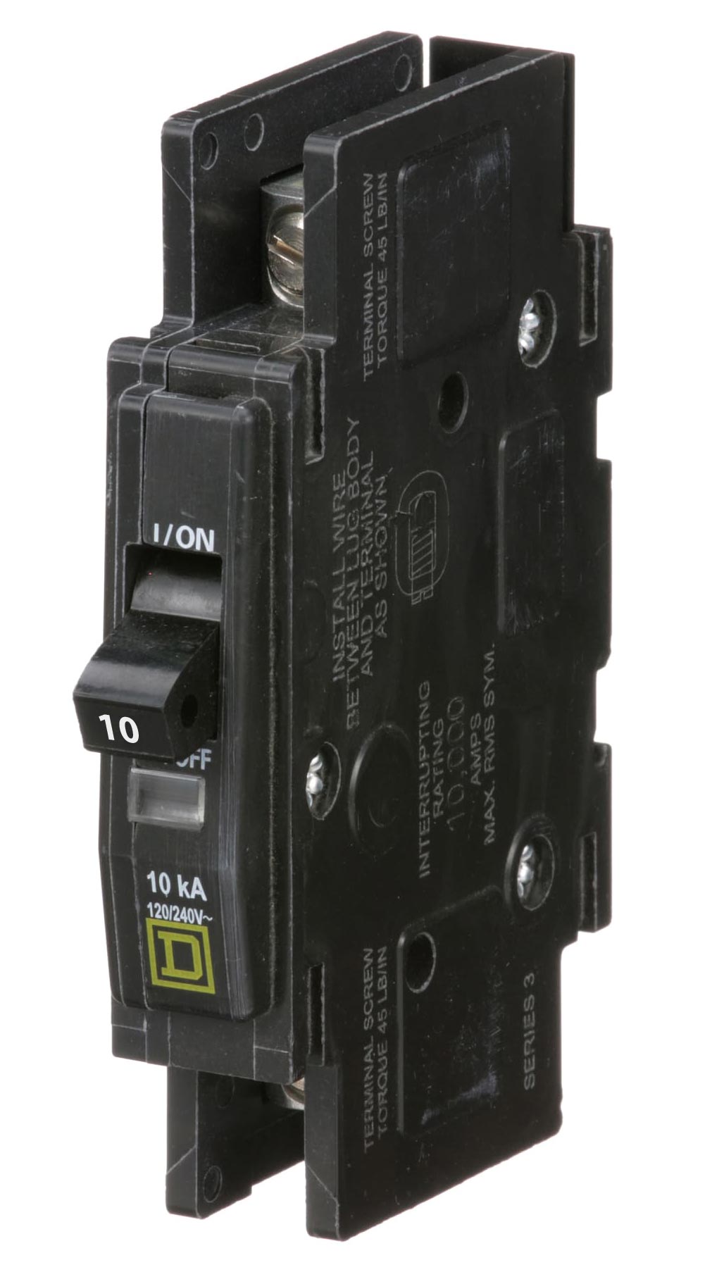 QOU110 - Square D - 10 Amp Circuit Breaker