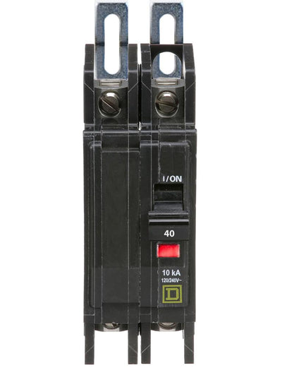 QOU240 - Square D 40 Amp 2 Pole 240 Volt Miniature Circuit Breaker