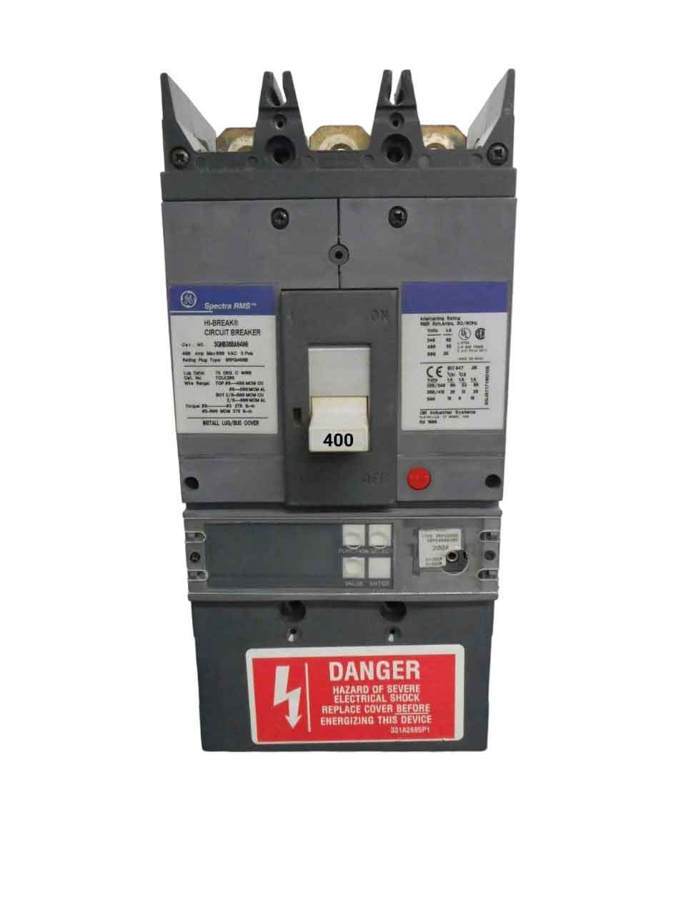 SGHB36BA0400 - General Electrics - Molded Case Circuit Breakers