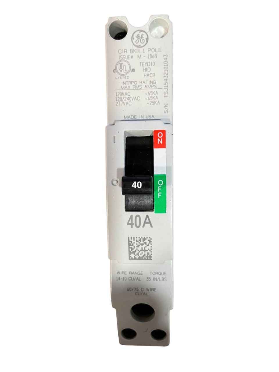 TEYD1040B - General Electrics - Molded Case Circuit Breakers