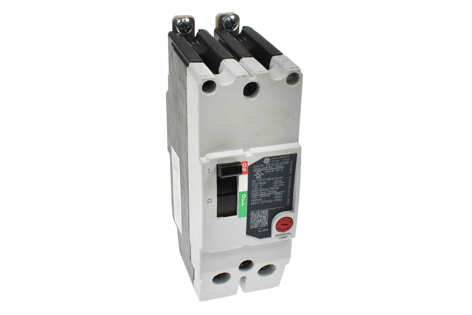 TEYD2125B - General Electrics - Molded Case Circuit Breakers
