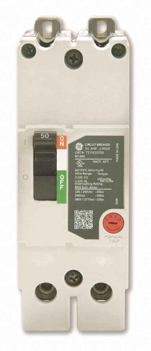 TEYH2050B - General Electrics - Molded Case Circuit Breakers