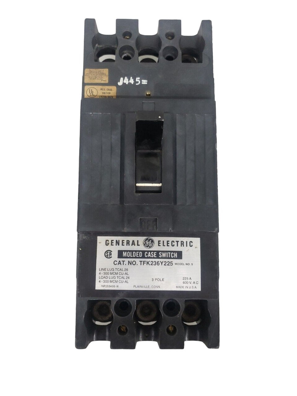 TFK236Y225 - General Electrics - Molded Case Circuit Breakers