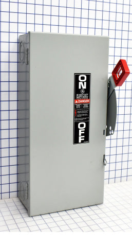 THN3363 - GE 100 Amp 3 Pole 600 Volt Disconnect and Safety Switch