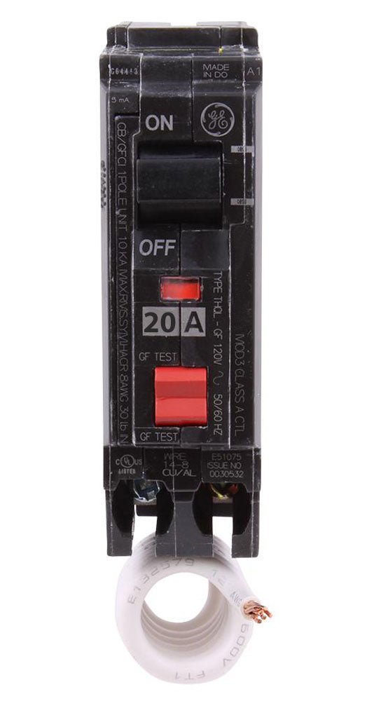 THQL1120GFEP - GE 20 Amp Molded Case Circuit Breaker