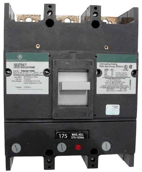 TJK436175WL - General Electrics - Molded Case Circuit Breakers
