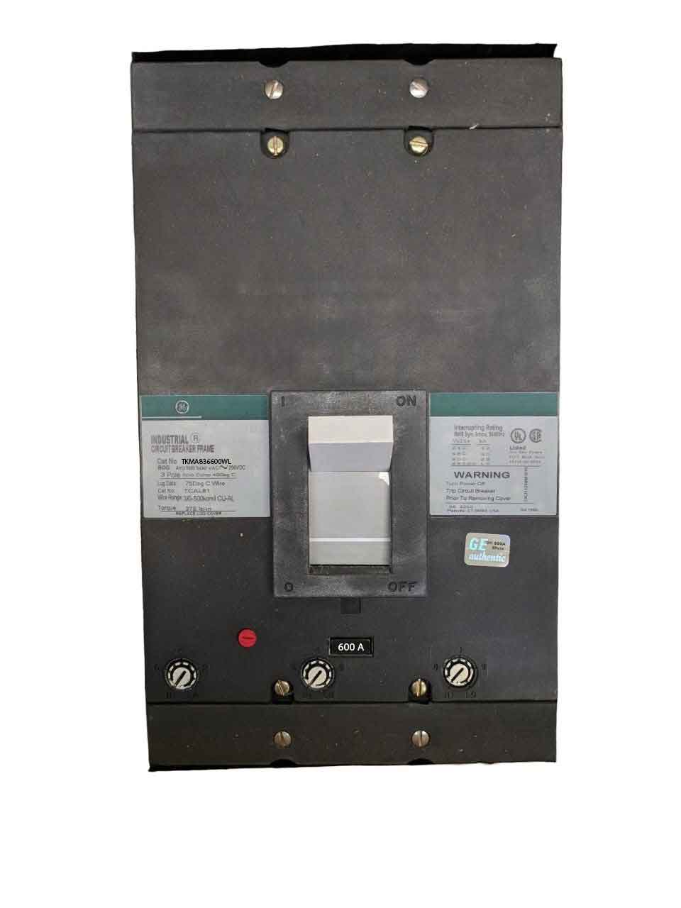 TKMA836600WL - General Electrics - Molded Case Circuit Breakers