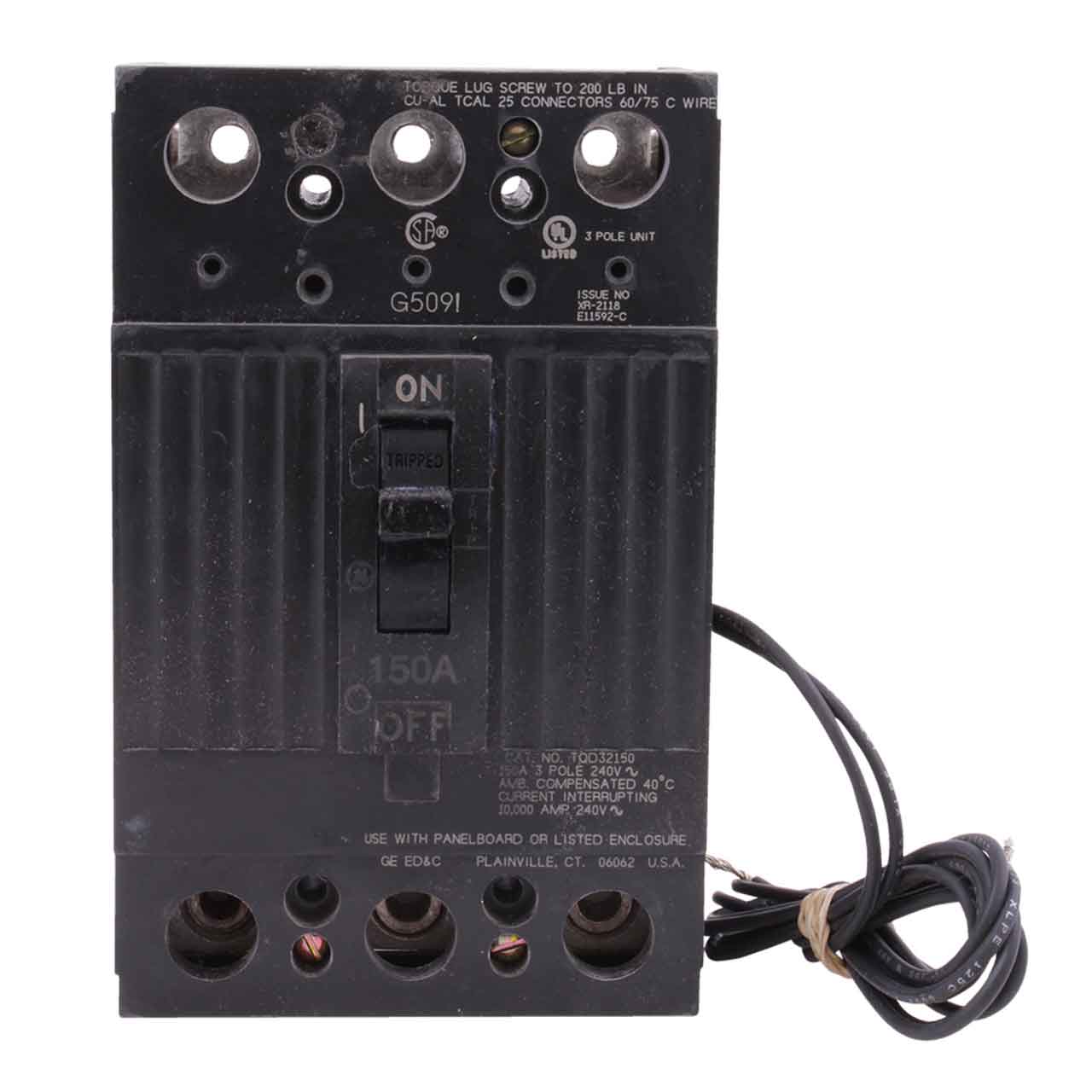 TQD32150ST1 - General Electrics - Molded Case Circuit Breakers