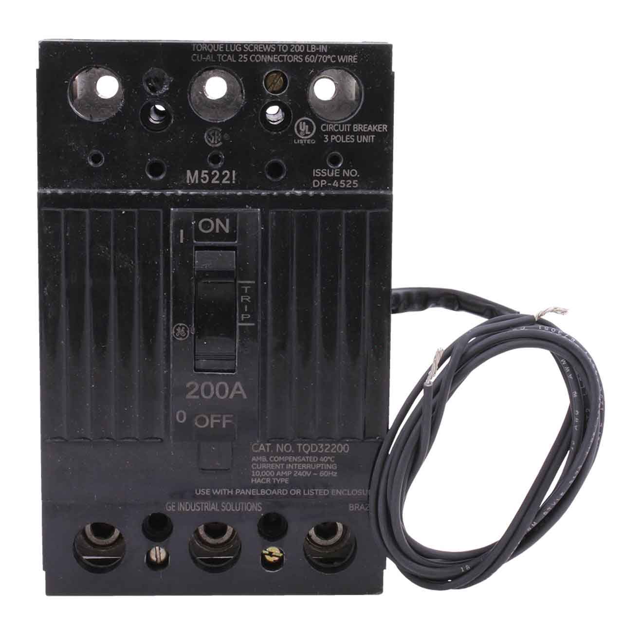 TQD32200ST1 - General Electrics - Molded Case Circuit Breakers