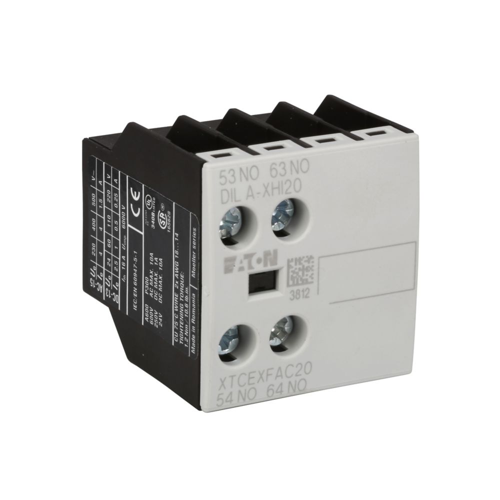 XTCEXFAC20 - Eaton - Contactor and Motor Starter Auxillary