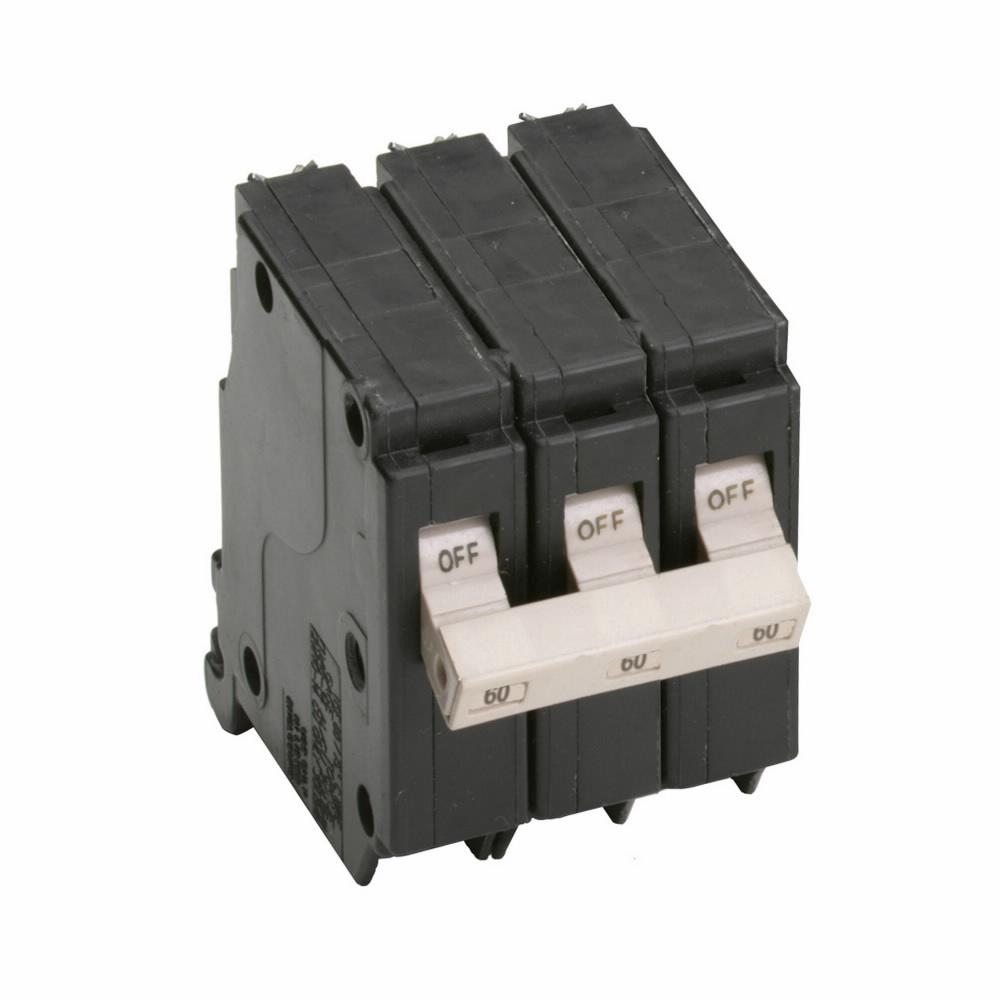 One New Eaton BR360 3 Pole 60 Amp Plug In Breaker More Available WT#61 One New Eaton BR360 3 Pole 60 Amp Plug In Breaker More Available WT#61