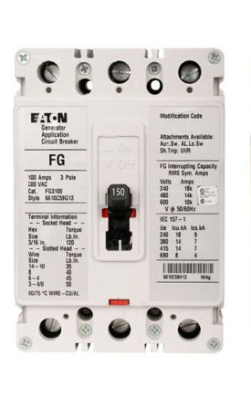 EDH3150L - Eaton - Molded Case Circuit Breaker – SimplyBreakers.com