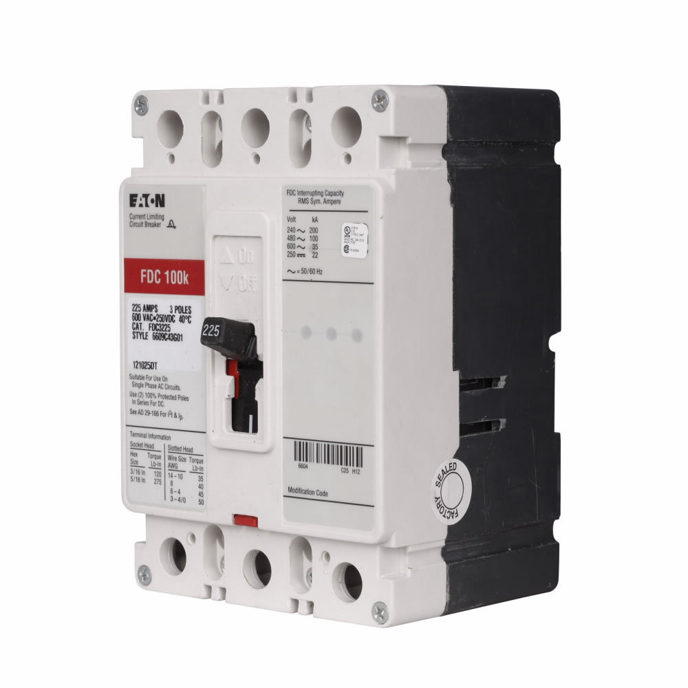 FDC3125L - Eaton - Molded Case Circuit Breaker