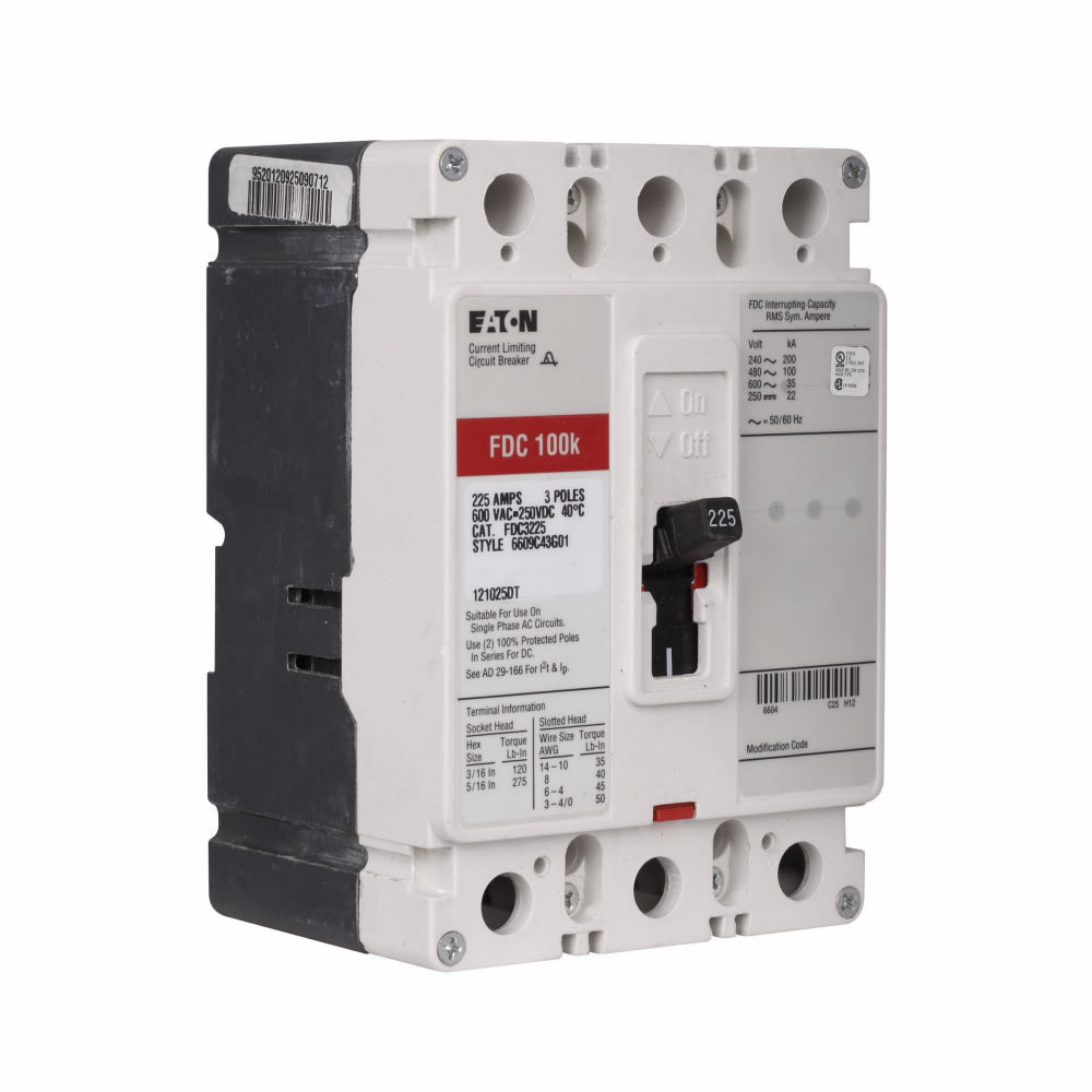 FDC3125L - Eaton - Molded Case Circuit Breaker