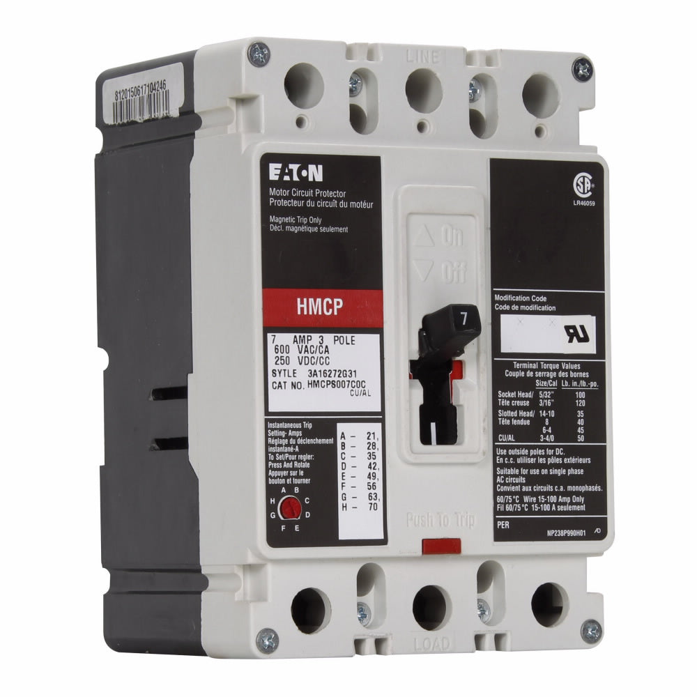 HMCPS007C0W - Eaton - Molded Case Circuit Breaker
