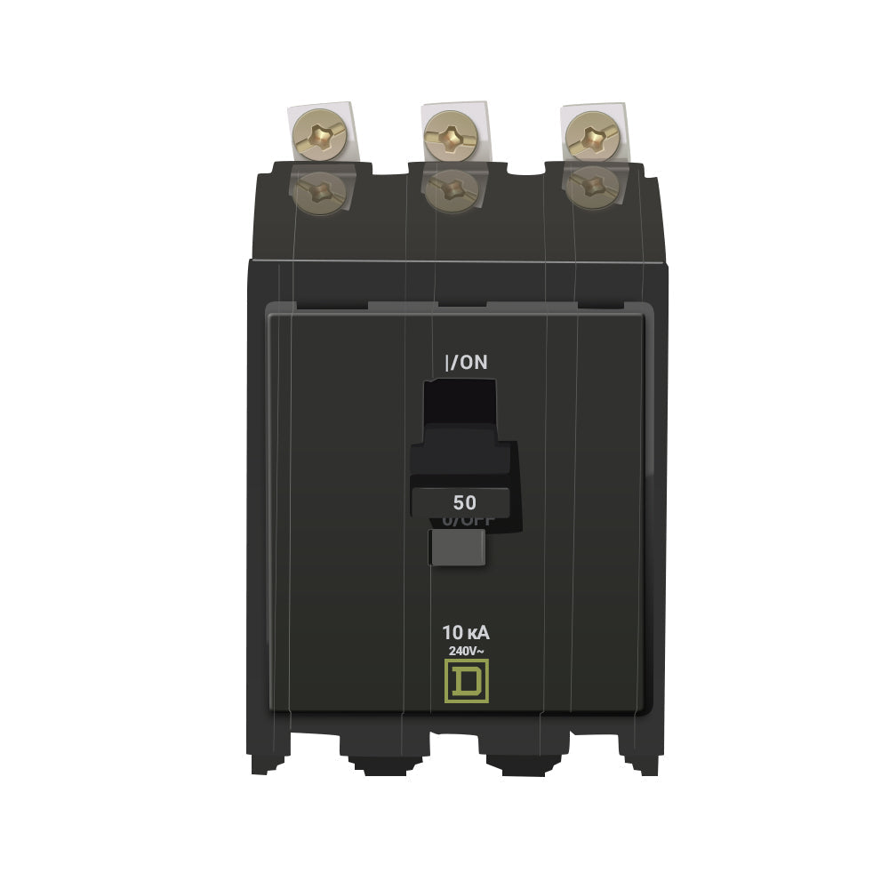 QOB350 - Square D 50 Amp 3 Pole Bolt-On Circuit Breaker