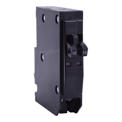 QOT1515 - Square D 15 Amp 1 Pole 240 Volt Plug-In Molded Case Circuit Breaker