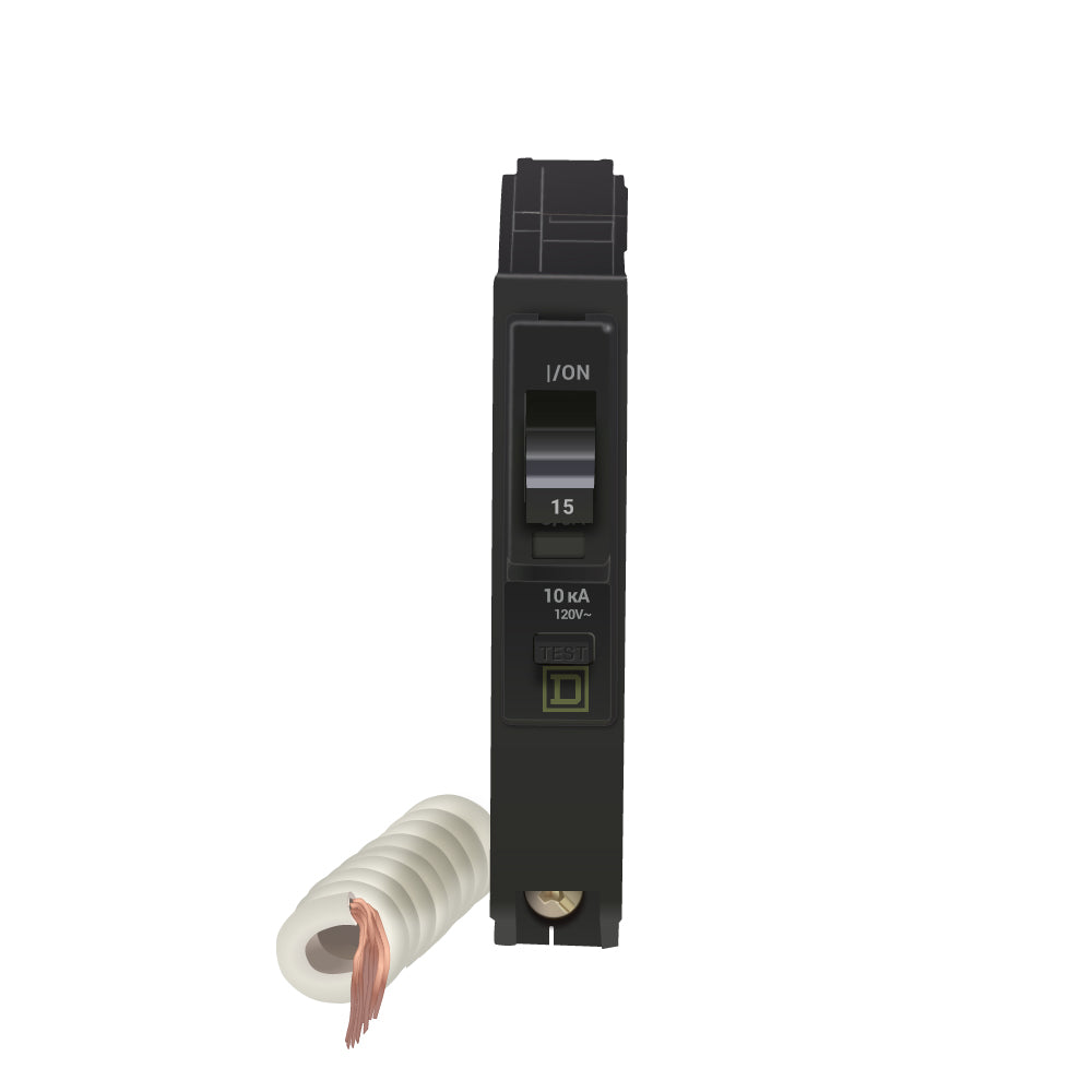 QO115EPD - Square D - 15 Amp GFEP Circuit Breaker – SimplyBreakers.com