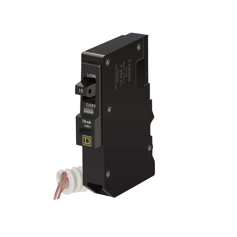 QO115EPD - Square D - 15 Amp GFEP Circuit Breaker – SimplyBreakers.com