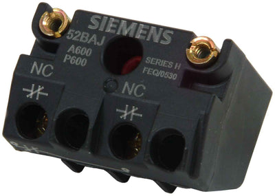 52BAJ - Siemens - Motor Control Part And Accessory
