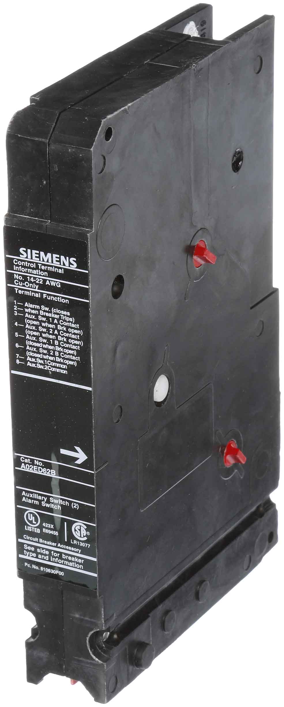 A02ED62B - Siemens - Auxiliary Switch