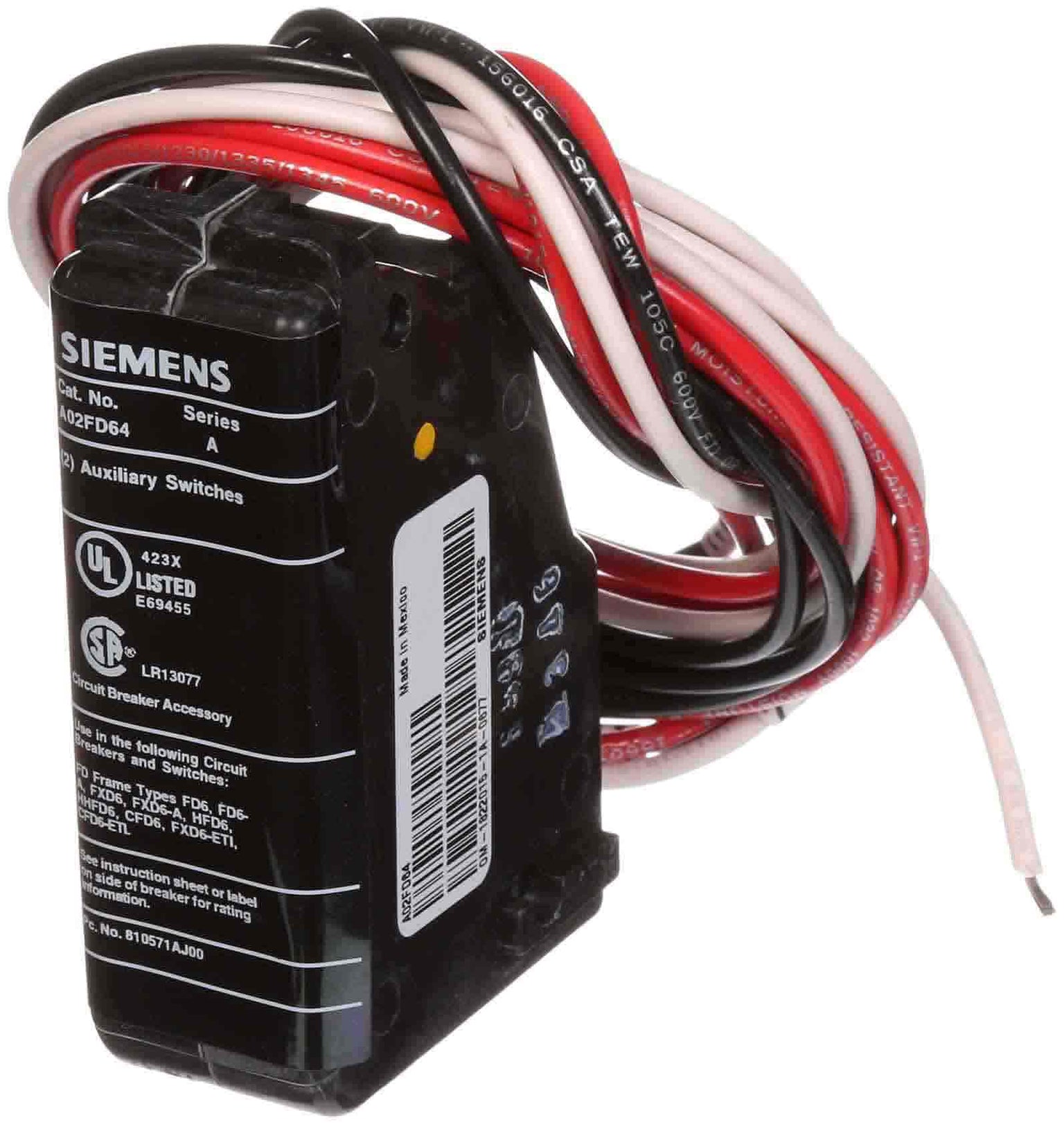 A02FD64 - Siemens - Auxiliary Switch
