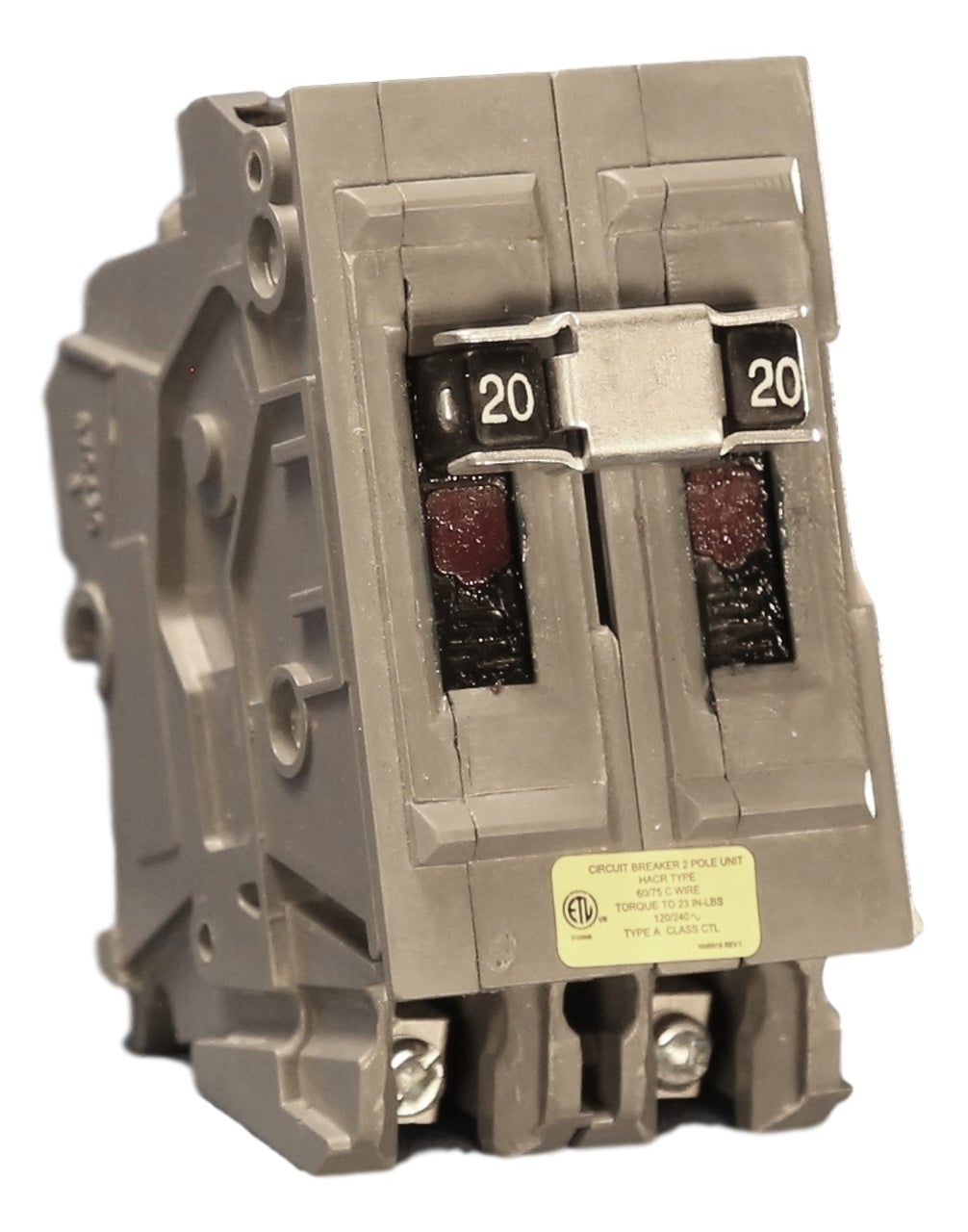 A220NI - Wadsworth 20 Amp 2 Pole 240 Volt Plug-In Molded Case Circuit Breaker