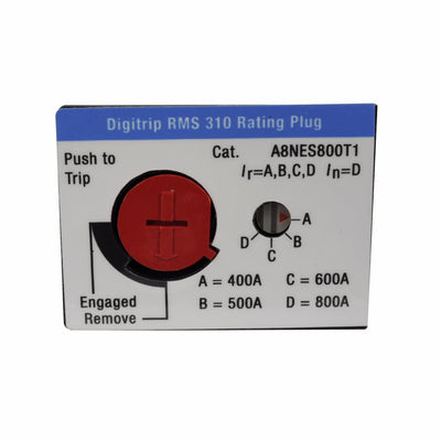 A8NES800T1 - Eaton Cutler-Hammer 800 Amp Circuit Breaker Rating Plug