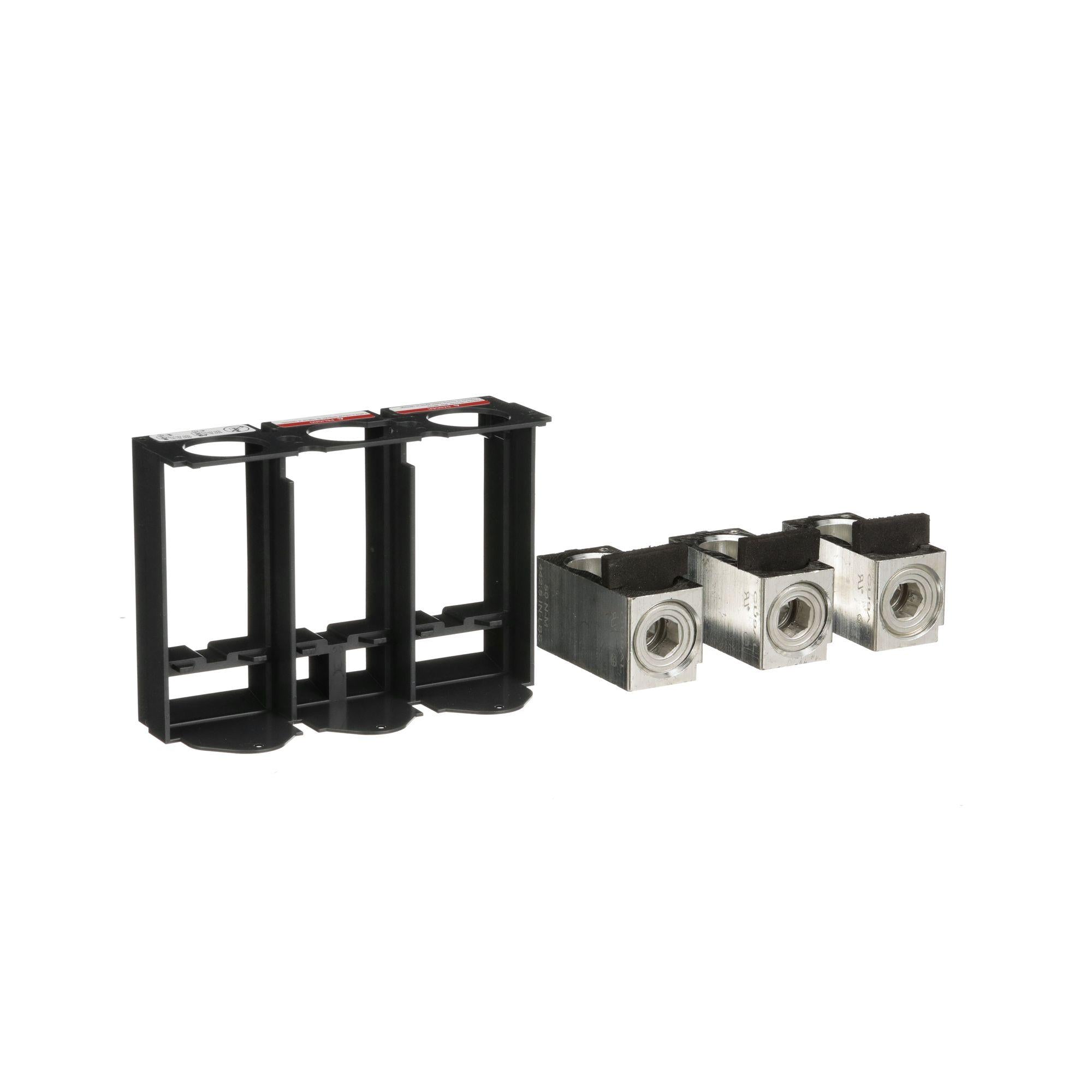 SNRAL600LF52K3 L-FRAME MECHANICAL LUG KIT 3/0AWG SCHNEIDER ELECTRIC