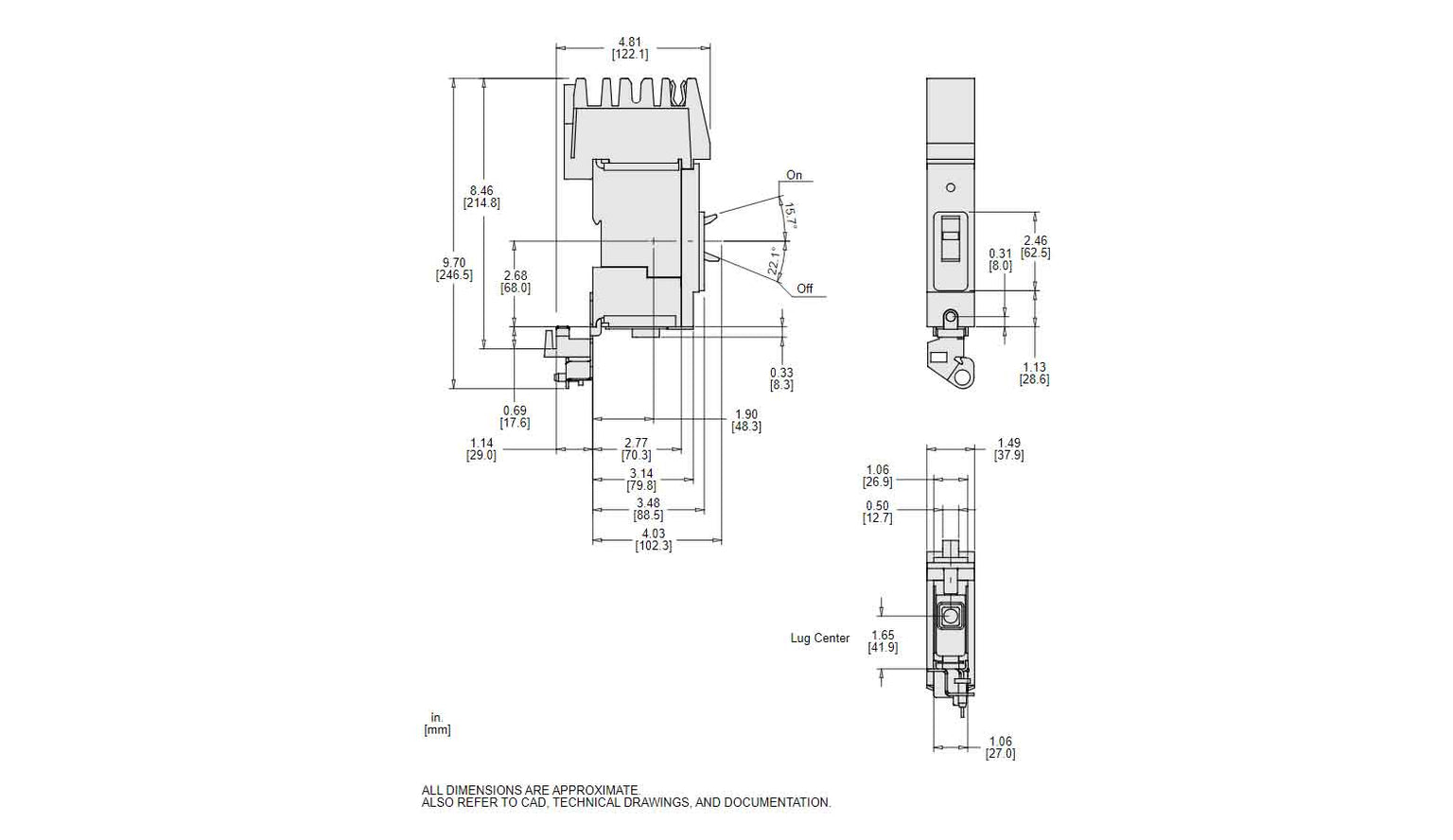 BGA160151 - Square D - Molded Case Circuit Breaker