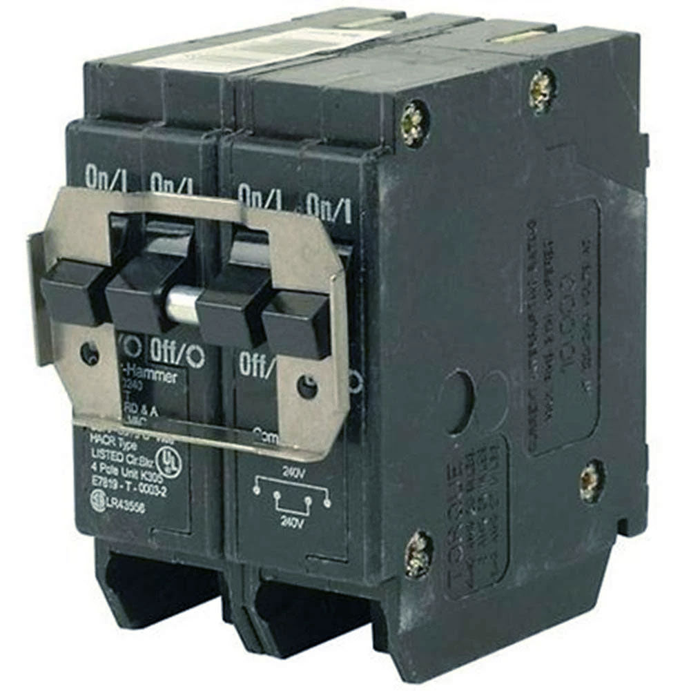 BQ220215 - Eaton - 20 Amp  Quad Circuit Breaker